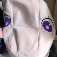 映画ドラえもん　のび太の新恐竜ミュー　ファンキャップ　ピンクのぬいぐるみ被りもの