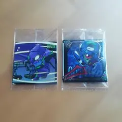 エヴァンゲリオン シールウエハース 初号機１枚　零号機１枚