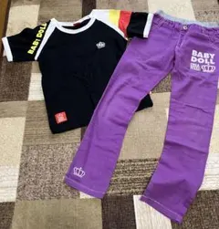 BABYDOLL Tシャツとパンツのセットのサムネイル