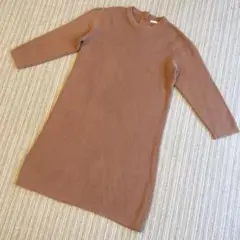 GU ゆったりワンピース　XL レディース　ロングワンピース　ニット