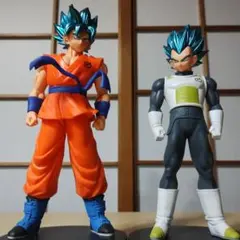 ドラゴンボール 超サイヤ人ブルー 孫悟空&ベジータ フィギュア2セット