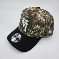 逆ロゴ カモフラ 迷彩 リアルカモ ドジャース ニューエラ キャップ LA 9