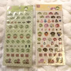 お茶犬シールセット