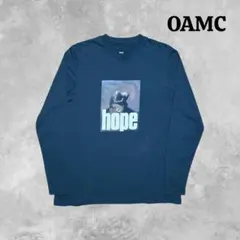 OAMC Edition HOPE プリント ロングスリーブTシャツ 黒 ロンTのサムネイル
