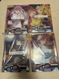 一番くじ　ぼっちざろっく　E賞F賞G賞H賞　アクリルボード　4種コンプセット