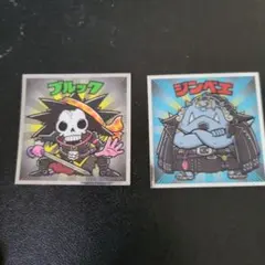 ワンピースマンRED ブルック/ジンベエ ビックリマンコラボ