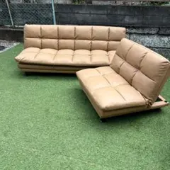 横浜市内配達】AMBO マルチソファーベッド 3人掛け 1人掛けセット
