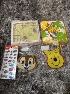 未開封　ハンドタオル、フィギュア、小物　7点セット
