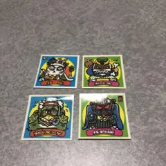 旧ビックリマン　悪魔シール４枚セット