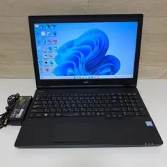 NECノートパソコン爆速SSD256GB i5メモリ8GB Win11オフィス付のサムネイル