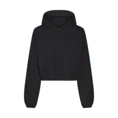 THIRD MAGAZINEハーフジップ スウェット BK - メルカリ