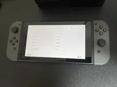 Nintendo Switch 本体 グレー 動作確認済み - メルカリ