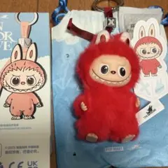 正規品 Labubu Pin for Love 【X】 イニシャルミニラブブ