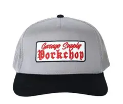 ポークチョップガレージサプライ　O.E. WAPPEN MESH CAP 即完売