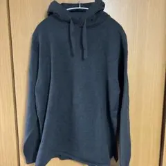 GLOBAL WORK ブラック ニットパーカー Mサイズ