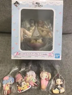 リゼロ 一番くじ A賞 レム&ラムフィギュア F賞5個セット