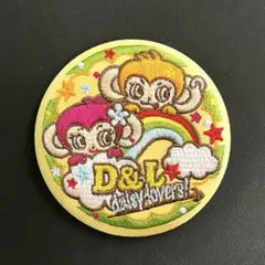 ナルミヤキャラクターズ 刺繍 缶バッジ ビスケット デイジーラバーズ