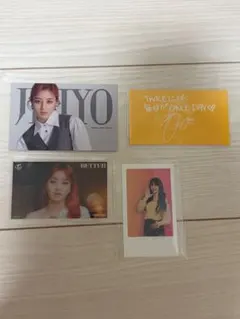 TWICE ジヒョ　トレカセット