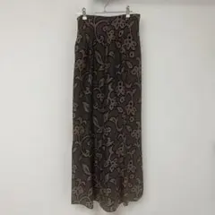 todayful / ジャガードリーフペンシルスカート38