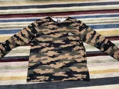 カモフラージュ 長袖 トレーナー