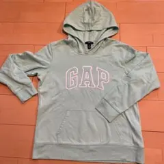 値下げしました！【GAP】ミントグリーン フード付きパーカー M