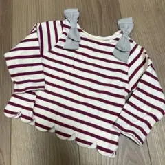 プティマイン　ベビー　長袖　Tシャツ　カットソー　90