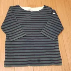 BEAMS mini♡7分袖 ボーダーカットソー 110cm