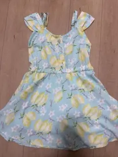 リズメロ　レモンワンピース　120