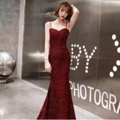 新しい気質の高貴な宴会フィッシュテイルドレス