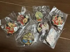 ディズニーピンバッジ　7個セット