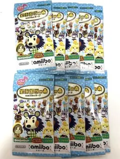 【新品未開封】どうぶつの森 amiiboカード 第3弾 10パック