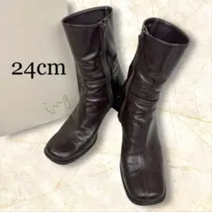 ing イング ミドルブーツ 日本製 24