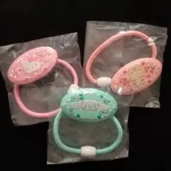 サンリオ 刺繍ヘアゴム ガチャ