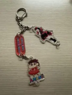 FRUITSZIPPER クレヨンしんちゃん 3連アクキー 月足天音 - メルカリ