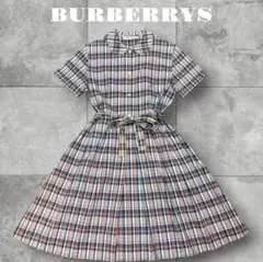 2026年最新】BURBERRY 柄：チェック レディース 半袖 シャツワンピース