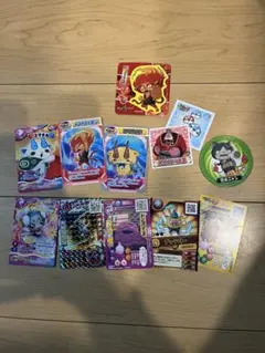 妖怪ウォッチ カードセット シール　めんこ