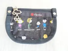 レスポートサック　スヌーピー柄　キー・コイン・ケース