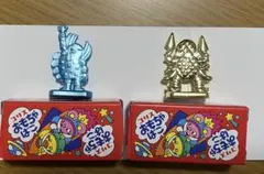 コリス おもちゃばこ 怪獣 フィギュア 金メッキ仕様 ペラ怪獣 - メルカリ
