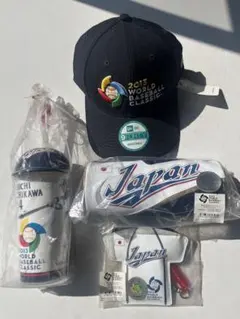 WBC2013 記念グッズ　ニューエラのキャップ等　4点セット