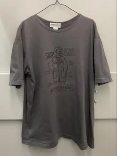SASSAFRAS ササフラス プリントTシャツ チャコールのサムネイル