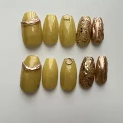 【現品】イエローリング【25469】no.8