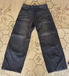 WYM VINTAGE WASHED CURVED DENIM