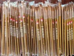 ぺんてる画筆　水彩用　レトロ　92本まとめ売り