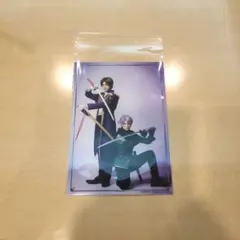 【未使用】刀ミュ 新作 夜半の寝ざめ ブロマイド 五月雨江＆へし切長谷部