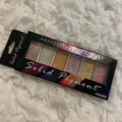 【新品未使用】ミラーネイルパウダー パレット6色 メタリックパウダーチップ2個付