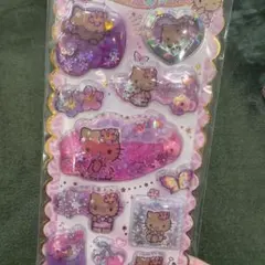 キラキラ ウォーターinシール 日焼け キティ