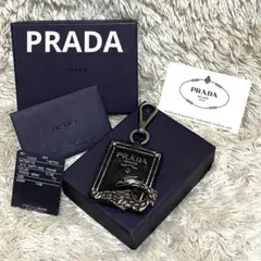 超希少品✨PRADA プラダ グリフォン キメラ 立体 バッグ チャーム✨ ネロのサムネイル