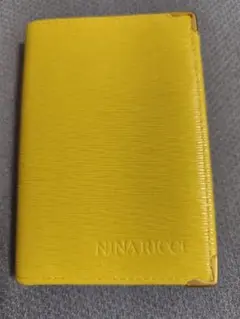 NINARICCI イエロー 三つ折り財布（お札入れ）