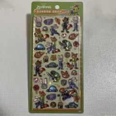 ボンボンドロップシール　ズートピア　正規品　サンスター　ディズニー　第二弾