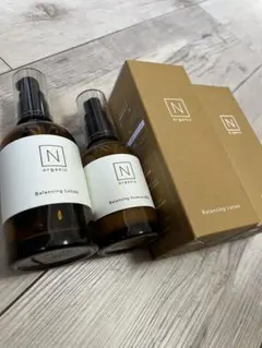 Nオーガニック　空き瓶　遮光瓶　箱もセット　organic エヌオーガニック